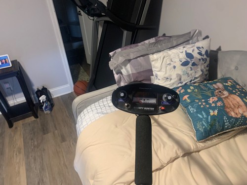 Metal detector used black - black, not